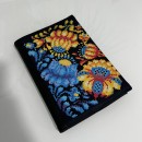 Блокнот орнамент синьо-жовтий